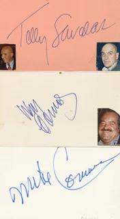 TV Cops autograph