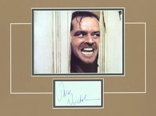 Jack Nicholson autograph