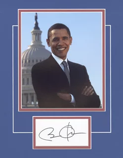 Barack Obama autograph