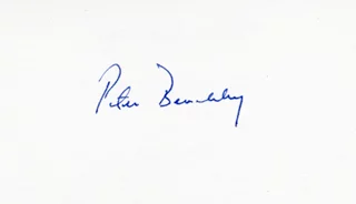 Peter Benchley autograph