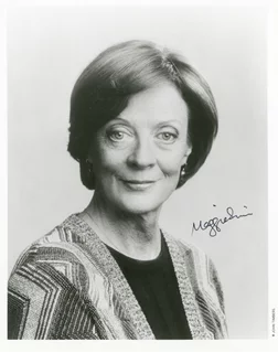 Maggie Smith autograph