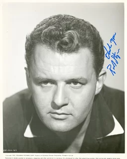 Rod Steiger autograph