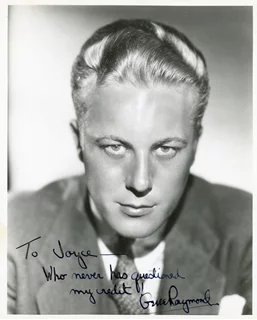 Gene Raymond autograph