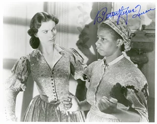 Butterfly McQueen autograph