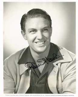 Robert Stack autograph