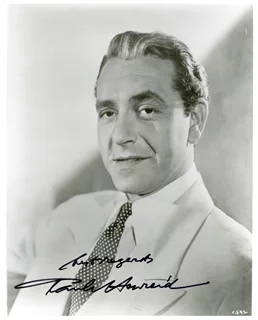 Paul Henreid autograph