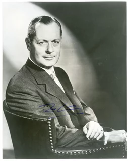 Robert Montgomery autograph