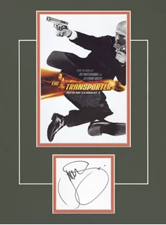 The Transporter autograph