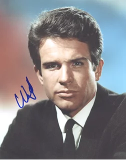 Warren Beatty autograph