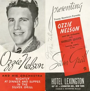Ozzie Nelson autograph