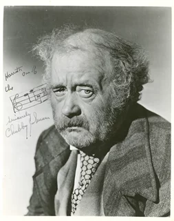 Chubby Johnson autograph