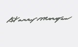 Harry Morgan autograph