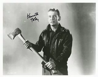 Kenneth Tobey autograph