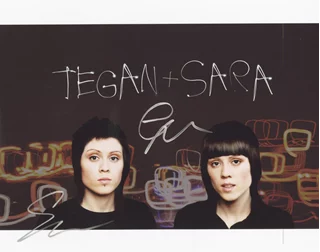Tegan and Sara autograph