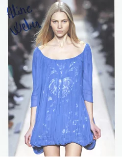 Aline Weber autograph