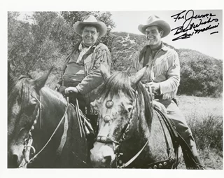 Guy Madison autograph