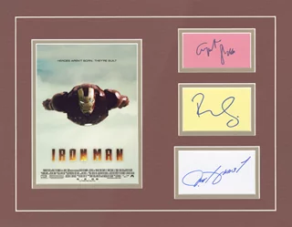 Iron Man autograph