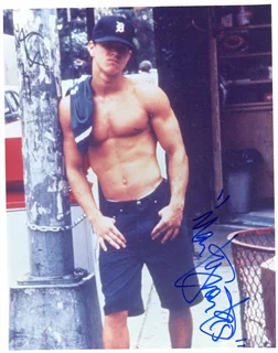 Mark Wahlberg autograph