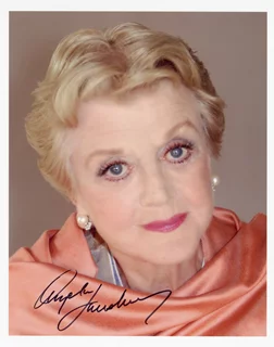 Angela Lansbury autograph