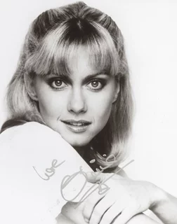 Olivia Newton-John autograph