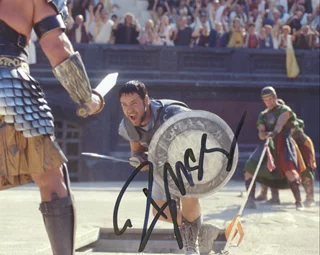 Russell Crowe autograph