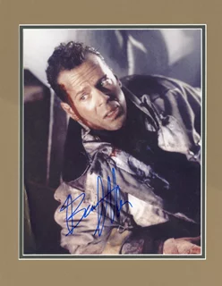 Bruce Willis autograph