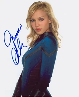 Jessica Alba autograph