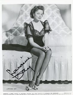 Laraine Day autograph