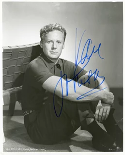 Van Johnson autograph