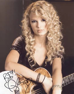 Taylor Swift autograph