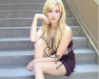 Ashley Tisdale autograph