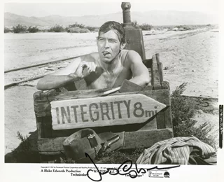 James Coburn autograph