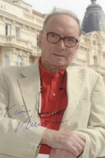 Ennio Morricone autograph
