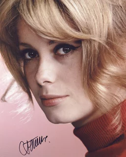 Catherine Deneuve autograph