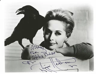 Tippi Hedren autograph
