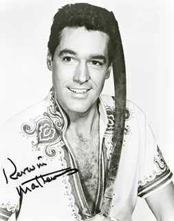 Kerwin Mathews autograph