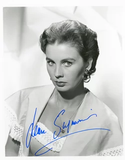 Jean Simmons autograph