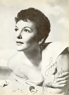 Mary Martin autograph