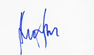 Harrison Ford autograph