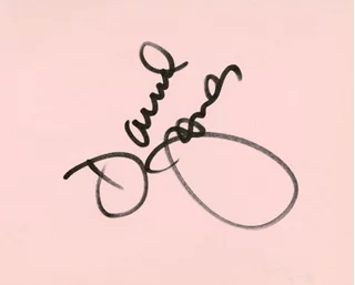 Davy Jones autograph