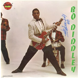 Bo Diddley autograph