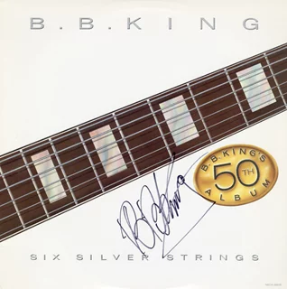 B.B. King autograph