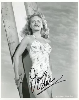 Janet Blair autograph