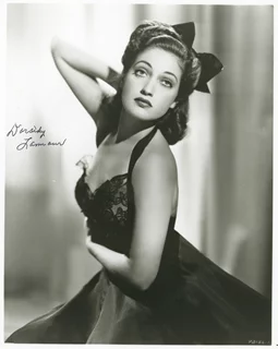 Dorothy Lamour autograph