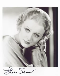 Gloria Stuart autograph