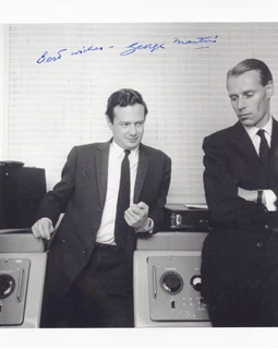 George Martin autograph