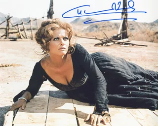Claudia Cardinale autograph