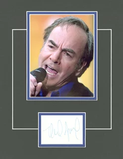 Neil Diamond autograph