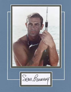 Sean Connery autograph