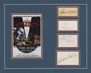 Journey to the Center of the Earth autograph